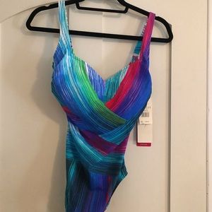 NWT GOTTEX one piece swimsuit
